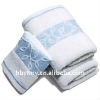 cotton gesar flower terry bath towel
