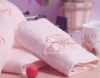 cotton gift towel with embroidery