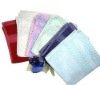 cotton hand towel with border