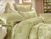 cotton jacquard embroidered bedding set