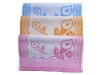 cotton jacquard face towels