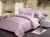 cotton jacquard hotel bedding set,color jacquard hotel textile