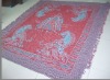 cotton jacquard thread blanket
