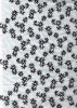 cotton knitted embroidery jersey fabric