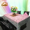 cotton lace  Warp Knitting Table Cloth