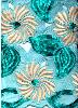 cotton lace fabric with sequins SL0010
