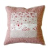 cotton patchwork pillow