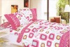 cotton pigment printed Twill bed sheet