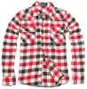 cotton plaid fabric for man's leisure shirt