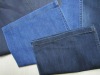 cotton poly slub denim/jeans fabric