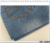 cotton polyester denim fabric, no stretch denim fabric