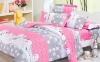 cotton polyester printed bed sheet T/C CVC bed cover