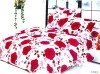 cotton/polyester printed bedding sets