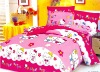 cotton/polyester printed bedding sets