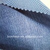 cotton polyester stretch indigo denim fabric