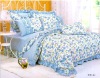 cotton printed bedding, comforter set