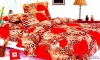 cotton printed bedding set