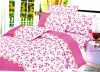 cotton printed bedding set