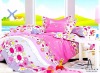 cotton printed bedding set