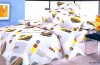 cotton printed bedding set