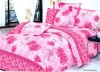 cotton printed bedding set