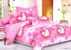 cotton printed bedding set