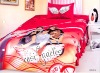 cotton printed bedding set