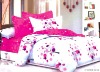 cotton printed bedding set