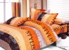 cotton printed bedding set