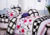 cotton printed bedding set