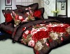 cotton printed bedding set