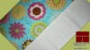 cotton printed brushed fabric