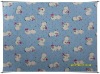 cotton printed buffed fabric