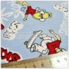cotton printed flannel fabric for children's sleepwear 42/43''