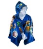 cotton printed hooded beach towel