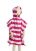 cotton printed hooded beach towel for kids