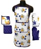 cotton printed kitchen apron