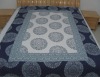cotton printed quilt and coverlet