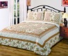 cotton printed quilted bedspread