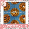 cotton real wax printed fabric