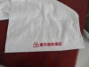 cotton satin embroidery face towel