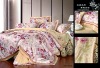 cotton satin jaquard bedding set