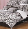 cotton satin printed bedding cover