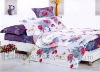 cotton satin printed satin bedding set