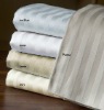 cotton solid color bed sheet set