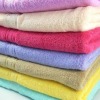cotton solid dobby bath towel
