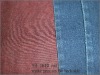 cotton spandex denim fabric;snake print denim fabric(red color)