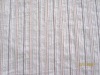 cotton stripe fabric shirts fabric with metallic