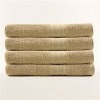 cotton terry bath towel with border