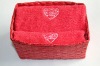 cotton terry bath towel with embroidery